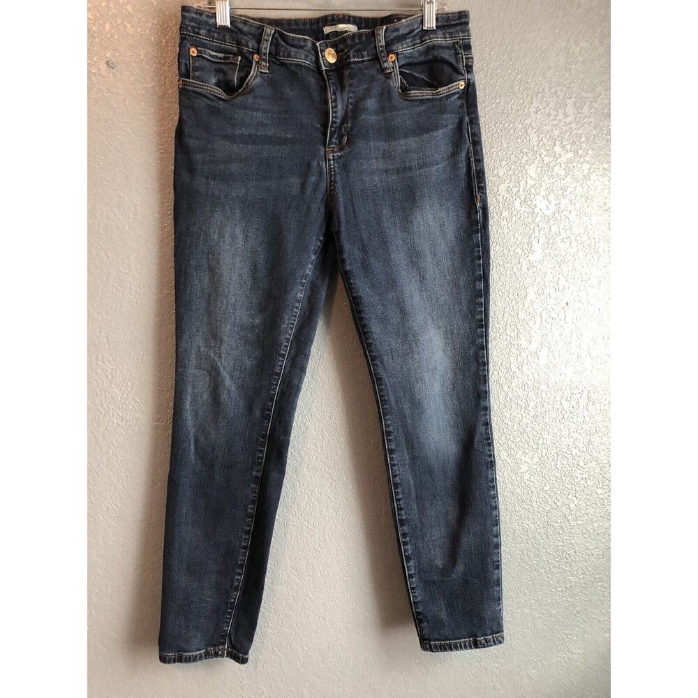 STS Blue Womens Jeans 12 Blue Ankle Skinny Mid Rise Denim Stretchy Pants READ‎